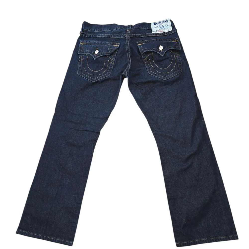 True Religion Dark Blue Bootcut Jeans